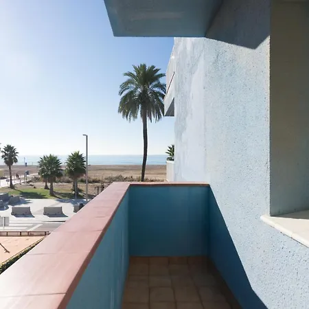 Apartment En 1era Linea Mar Con Terraza De 25m2 *